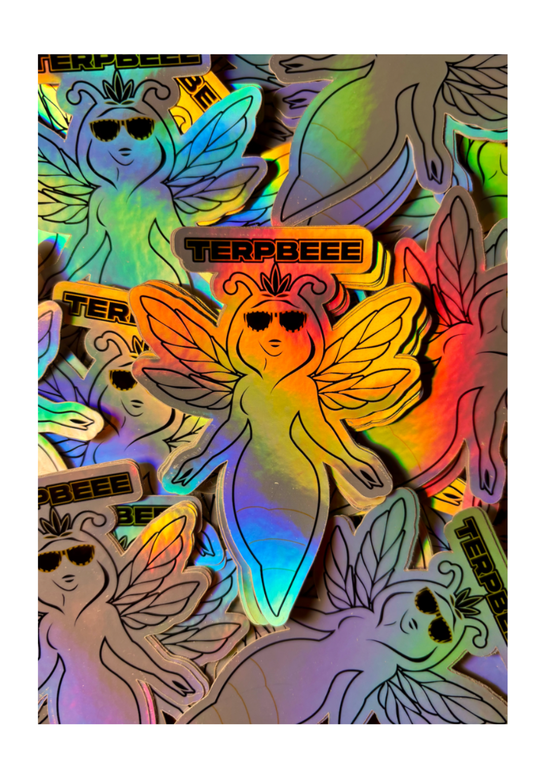 LIMITED EDITION Sticker white Beee